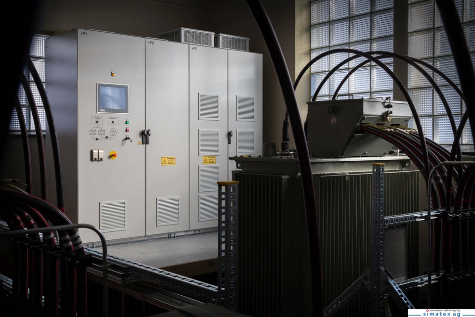 Inverted rectifier system of Simatex AG at "Wengen Rectifier" 